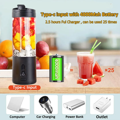 Mini Portable Fruit Juicer
