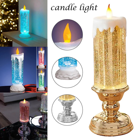 LED Christmas Candle